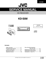 JVC KDS-5-M-Service-Manual